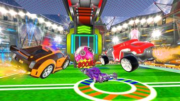 Rocket Car Soccer Ball Games capture d'écran 2