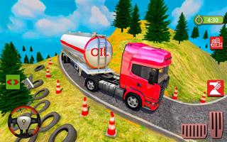 Offroad Oil Tanker Truck Simulator Hill Drive 2019 Affiche