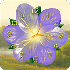Flower Clock live wallpaper APK Herunterladen