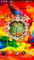 Lilium Flower Clock پوسٹر