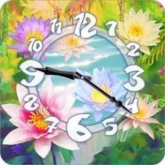 Sacred Flower Clock Widget APK 下載