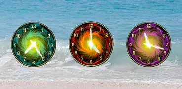 Rock Clock widget