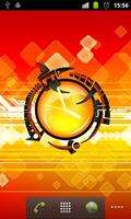 Futuristic Clock ảnh chụp màn hình 1