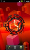 Futuristic Clock ảnh chụp màn hình 2
