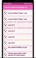 2 Schermata Current General Knowledge of the last Six Months