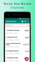 Quran Tafsir Ibne Kathir English & Arabic 海報