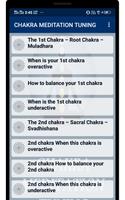 CHAKRA MEDITATION TUNING screenshot 1