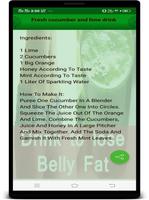 Drink to lose Belly Fat 스크린샷 1