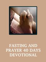 FASTING AND PRAYER Affiche