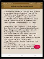 FASTING AND PRAYER screenshot 2