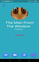 Man From The Window fake call Plakat