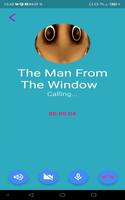 Man From The Window fake call Affiche