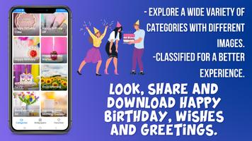 Birthday Wishes and Greetings screenshot 2