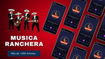 Música Ranchera Mexicana Affiche