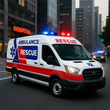 City Ambulance Driving Sim 3D