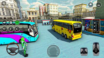 Bus Simulator : 3D Coach Games โปสเตอร์