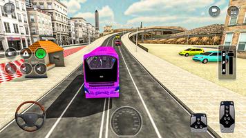 Bus Simulator : 3D Coach Games captura de pantalla 2