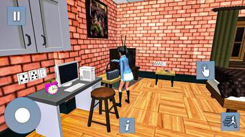 Anime Games: Office Girl Sim Screenshot 1