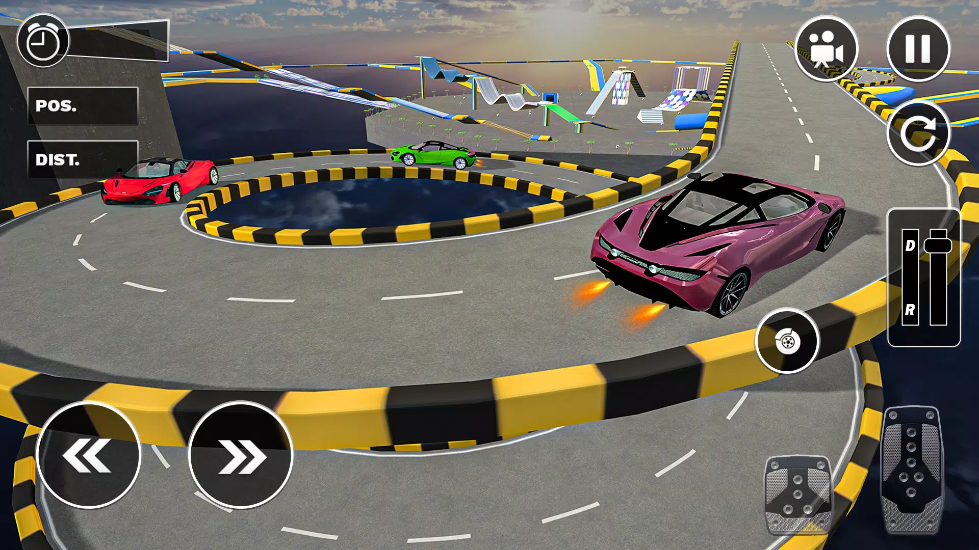 Acrobacias carros 3D grátis - Extreme City GT Racing - Jogo Carros