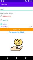 Tip Give - A simple and small  Tip calculator app 截圖 1