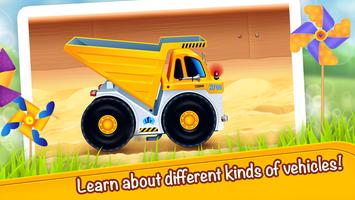 Cars in Sandbox (app 4 kids) تصوير الشاشة 2