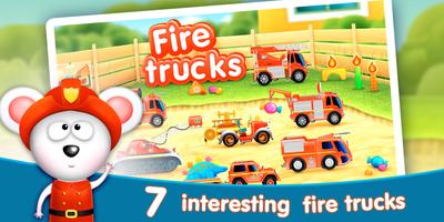 Firetrucks: rescue for kids পোস্টার