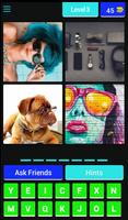 4 pics 1 word just Affiche