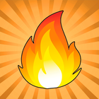 Flappy fire - Jump Game Online أيقونة