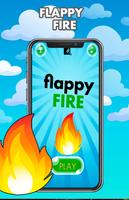 Flappy fire - Jump Game Online plakat