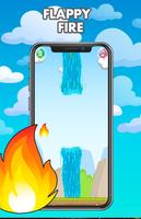 Flappy fire - Jump Game Online تصوير الشاشة 1