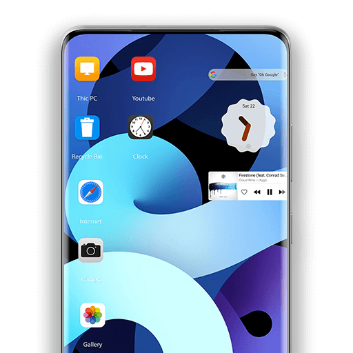 i-OS 16 Theme for Launcher