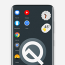 Q theme for Computer Launcher APK