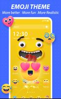 Thèmes Emoji drôles et mignons capture d'écran 2