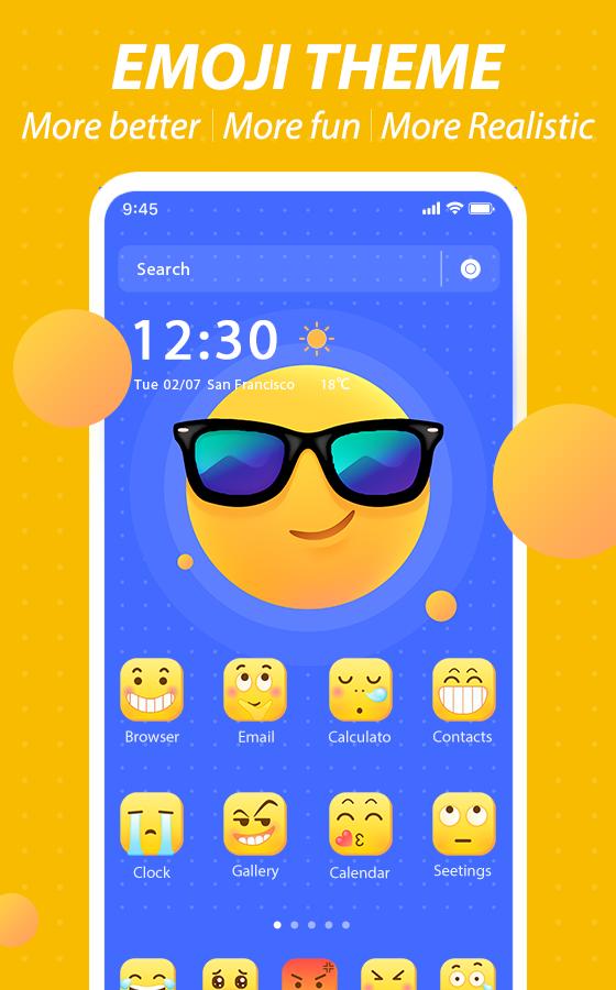 Tema Lucu Emoji Lucu for Android - APK Download