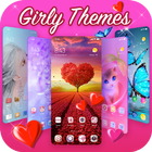 Girly Themes HD Wallpapers 3D  أيقونة