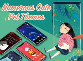 Cute Pets Themes تصوير الشاشة 2