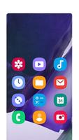 Galaxy Note20 Theme/Icon Pack اسکرین شاٹ 1