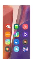 Galaxy Note20 Theme/Icon Pack اسکرین شاٹ 2