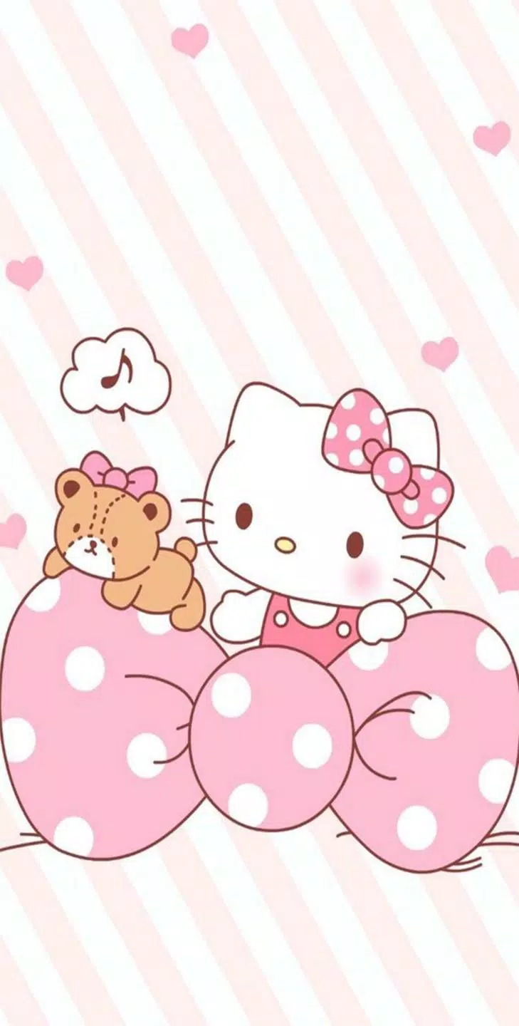 Descarga De Apk De 귀여운 키티 테마 - 키티 배경화면 Para Android