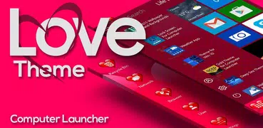 Love Theme For Computer Launcher