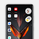 Red magic 7 theme for Launcher APK