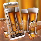 Beer Glass Launcher Theme icône