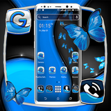 Black Butterfly Launcher Theme icône