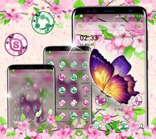 برنامه‌نما Butterfly Flower Launcher عکس از صفحه