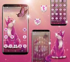 Cat Butterfly Launcher Theme screenshot 3