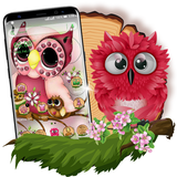 Cute Owl Launcher Theme アイコン
