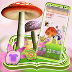 Mushroom Paint Launcher Theme icône