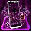 Purple Octopus Launcher Theme