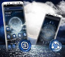 Sea Moon Launcher Theme capture d'écran 3