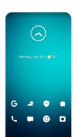 White Flat Icon Pack plakat